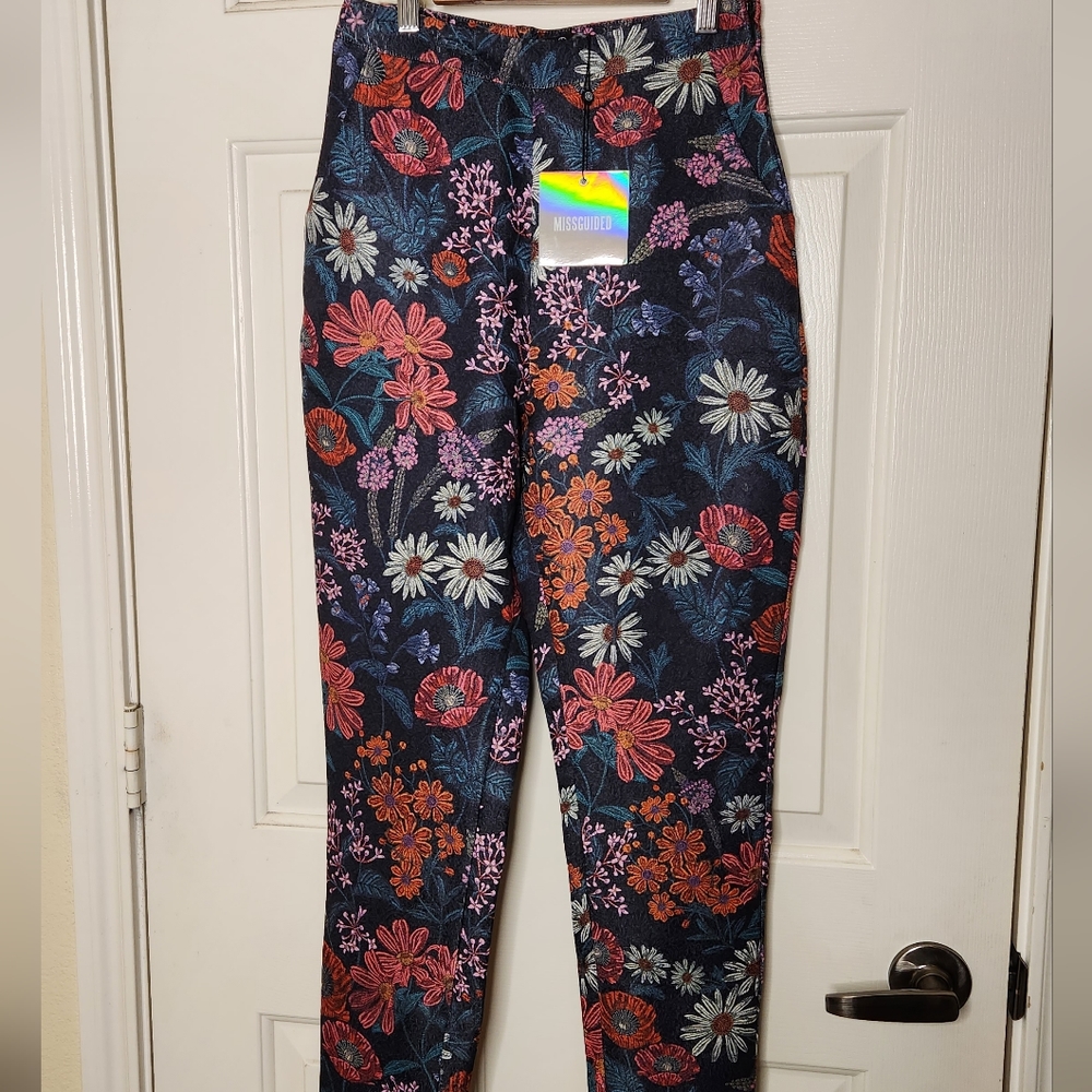 Misguided Floral Pants